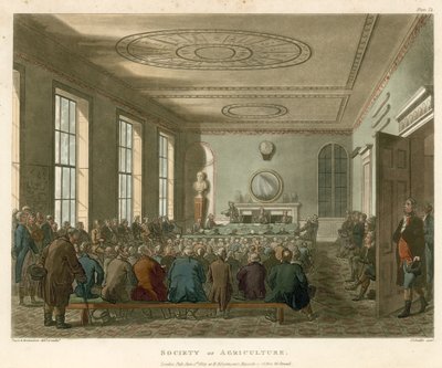 Sociedad de Agricultura de Thomas Rowlandson